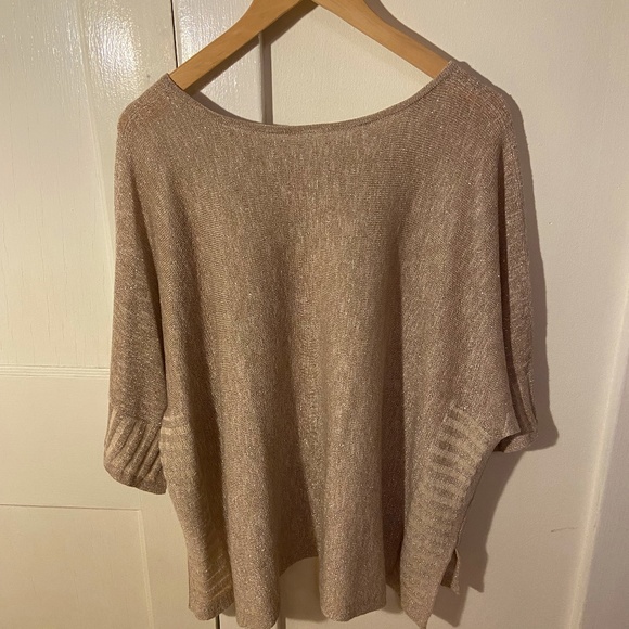 Anthropologie Gold Sweater - Picture 6 of 7